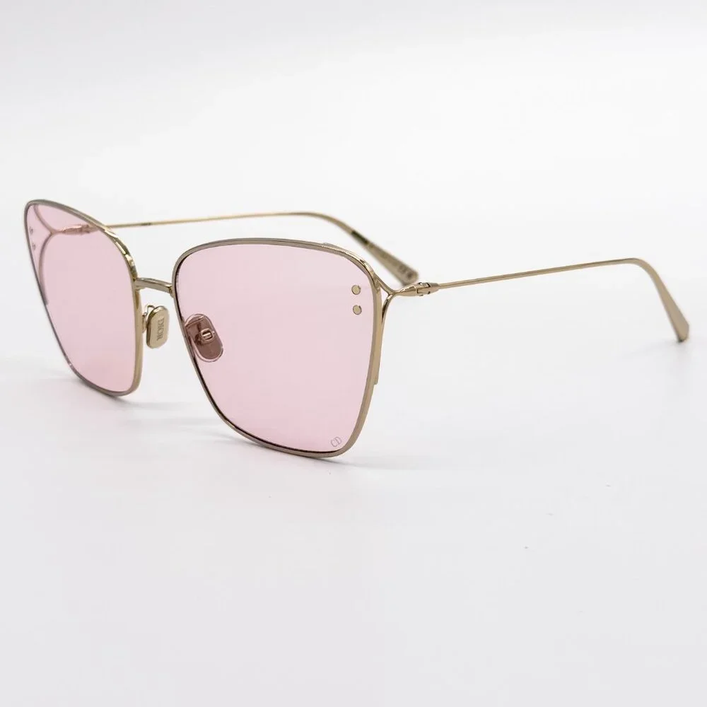 NEW DIOR MISSDIOR B2U B0L0 WOMEN BUTTERFLY PINK SUNGLASSES DIOR MISS DIOR B2U